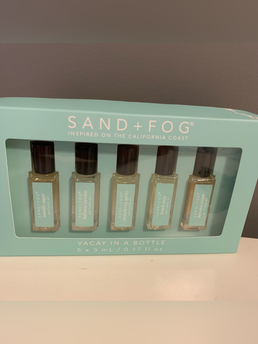 SAND+FOG Vacay in a Bottle Fragrance Oil Set